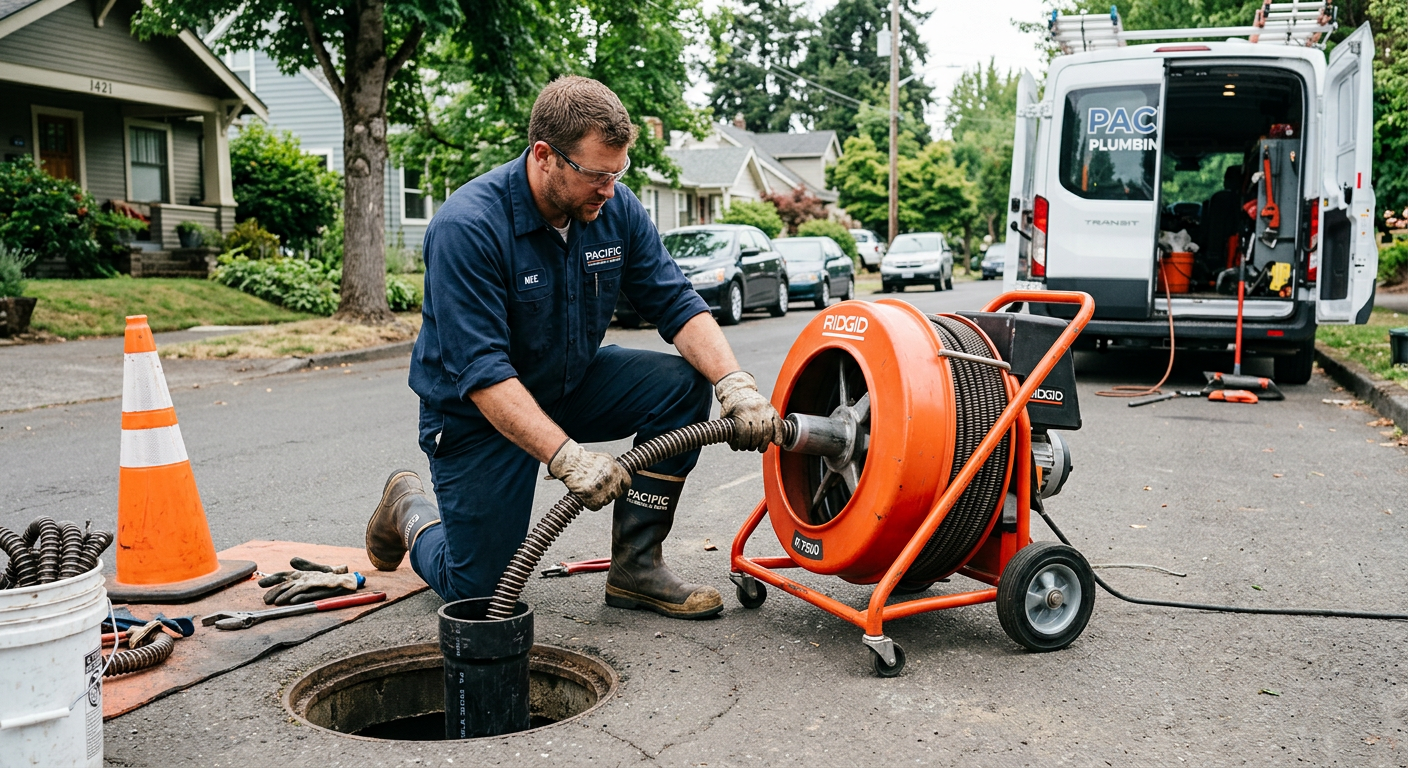 Dégorgement de canalisation principale enterrée à Sartrouville 78